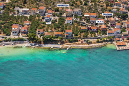 Apartmán Lejla - letecký pohled, Tkon, Pašman, Chorvatsko