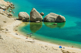 Metajna - Beritnica, ostrov Pag, Chorvatsko