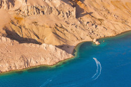 Metajna - Beritnica, ostrov Pag, Chorvatsko