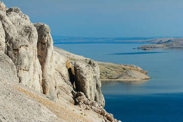 Metajna - Beritnica, ostrov Pag, Chorvatsko