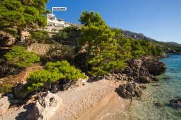 Apartmány Bagarić - pláž pod domem, Medići, Chorvatsko