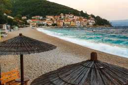 Moščenička Draga, Istrie, Chorvatsko