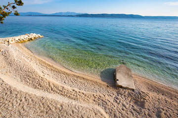 Apartmány Nuša - oblázková pláž 110 m od domu, Živogošče - Mala Duba, Makarská riviéra, Chorvatsko