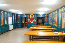 národní park Krka, monastýr Krka, Chorvatsko