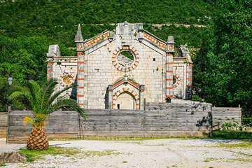 Opevnění Ston, poloostrov Pelješac, Chorvatsko