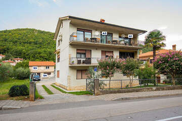 Apartmány Flaviano - umístění apartmánů, Moščenička Draga, Istrie, Chorvatsko