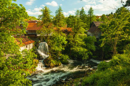 Chorvatsko, Slunj vodopády