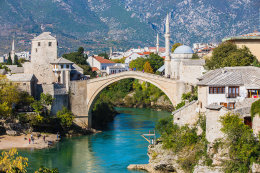 Mostar (BiH) - památka UNESCO