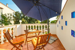 A4 - apartmány Roza, dolní budova - 1. poschodí, Mandre, ostrov Pag