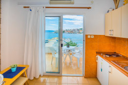 Studio A5, apartmány Val, Igrane, Makarská riviéra, Chorvatsko