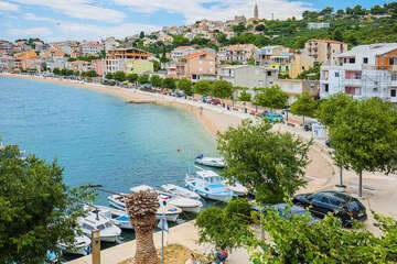 Studio A5, apartmány Val, Igrane, Makarská riviéra, Chorvatsko