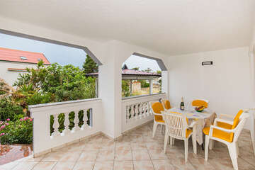 1L - apartmány Mira, Stara Novalja, ostrov Pag, Chorvatsko