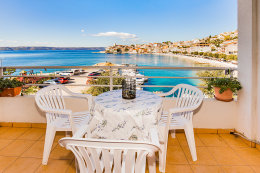 Studio A6, apartmány Val, Igrane, Makarská riviéra, Chorvatsko