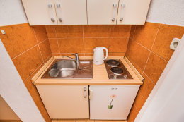 Studio A6, apartmány Val, Igrane, Makarská riviéra, Chorvatsko