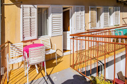 Studio A8 - balkón bez výhledu na moře, apartmány Val, Igrane, Makarská riviéra, Chorvatsko