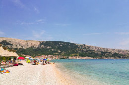 Apartmány Flit - pláž Vela plaža, Baška, ostrov Krk, Chorvatsko