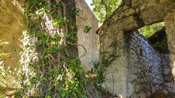 Drvenik Staro selo - původní vesnice, Makarská riviéra, Chorvatsko