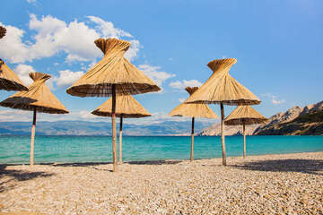 Apartmány Lisko - pláž Vela plaža, Baška, ostrov Krk, Chorvatsko