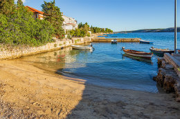 Apartmány Bracera - písečná pláž u baru, Stará Novalja, ostrov Pag, Chorvatsko