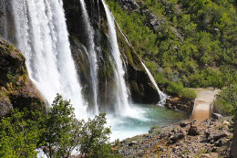 Vodopády Topoljski buk, řeka Krka, Chorvatsko