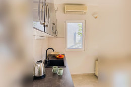 Apartmán typu VMT pro 3–4 osoby, s terasou s výhledem na moře, Milna, ostrov Brač, Chorvatsko