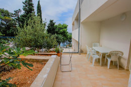 Apartmán typu VP pro 3–4 osoby, s výhledem do parku, Milna, ostrov Brač, Chorvatsko