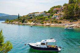 Apartmány Pelargonija - oblázková pláž 90 m od domu, Mikulina Luka, Korčula, Chorvatsko