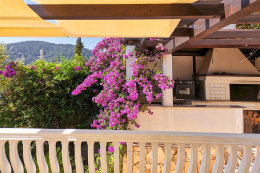 Apartmány Pelargonija - letní kuchyně s grilem, Mikulina Luka, Korčula, Chorvatsko