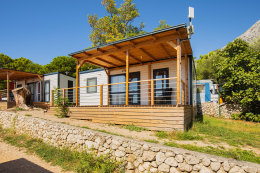 Mobilhome Blato typ "C" - U pláže 2. řada, Živogošće - Blato, Makarská riviéra, Chorvatsko