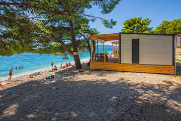 Mobilhome Blato typ "A" - U pláže 1. řada, Živogošće - Blato, Makarská riviéra, Chorvatsko