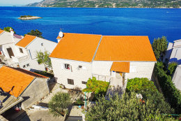 Apartmány Ante - Tri žala - pohled z dronu, Korčula, ostrov Korčula, Chorvatsko