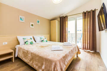 Apartmán typ "A (4+2)" pro 4–6 osob, 1. nebo 2. poschodí