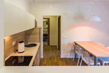 Apartmán typ "E (2+2)" pro 3–4 osoby, přízemí