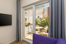 Apartmán typ "F (2+1)" pro 2–3 osoby, přízemí