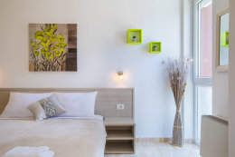 Studio typ "H (2+1)" pro 2–3 osoby, přízemí nebo 1. poschodí