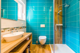 Studio typ "H (2+1)" pro 2–3 osoby, přízemí nebo 1. poschodí