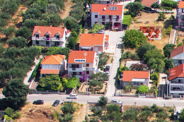 Apartmány Josipa - letecký pohled, Sv. Filip i Jakov, Chorvatsko