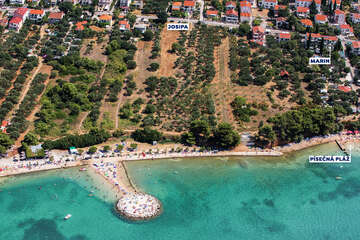 Apartmány Marin - letecký pohled, Sv. Filip i Jakov, Chorvatsko