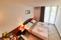 Hotel Brzet***: příklad dvoulůžkového pokoje<br />
- s polopenzí