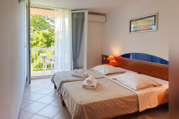 Hotel Brzet***: příklad dvoulůžkového pokoje<br />
- s polopenzí