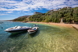 Apartmány Pag 11 - písčitooblázková pláž 260 m od domu, město Pag, ostrov Pag, Chorvatsko