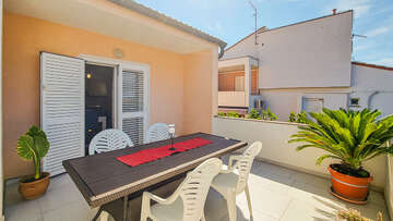 A2 - apartmány Fran, Mandre, ostrov Pag