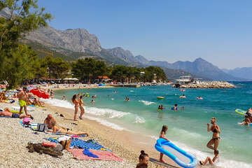 Apartmány Živogošće 11 - oblázková pláž, Živogošće-Blato, Chorvatsko