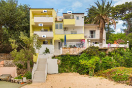 Apartmány Živogošće 11 - rozmístění apartmánů , Živogošće - Blato, Makarská riviéra, Chorvatsko