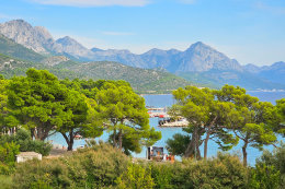 Apartmány Živogošće 11 - překrásný výhled na pohoří Biokovo a na moře z A4, Živogošće-Blato, Chorvatsko