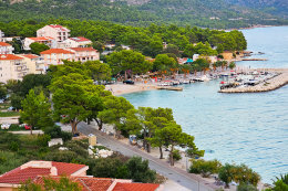 Živogošče - Blato, Makarská riviéra, Chorvatsko