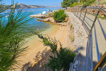 Apartmány Astor - písečná pláž, Stará Novalja, ostrov Pag, Chorvatsko