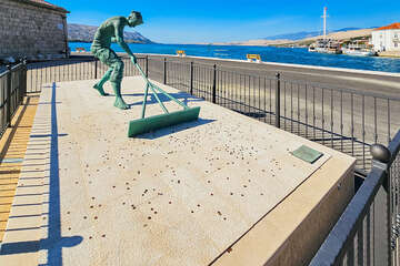 Pag město, ostrov Pag, Chorvatsko