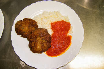 Penzion Magazin - příklad obědového menu, Tkon, ostrov Pašman, Chorvatsko