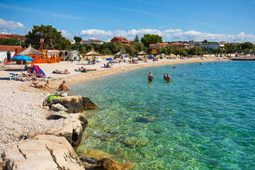 Mobilhome Mir - pláže, Pakoštane, Zadarská riviéra, Chorvatsko